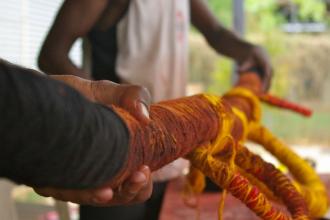 Headdress Making 2012 - Wayampajarti