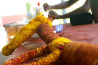 Headdress Making 2012 - Wayampajarti