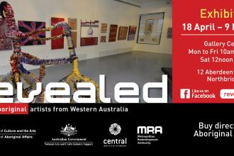 Perth Revealed – John Prince & Daisy Tjapulija exhibiting and Mangkaja @ the Art Fair. 